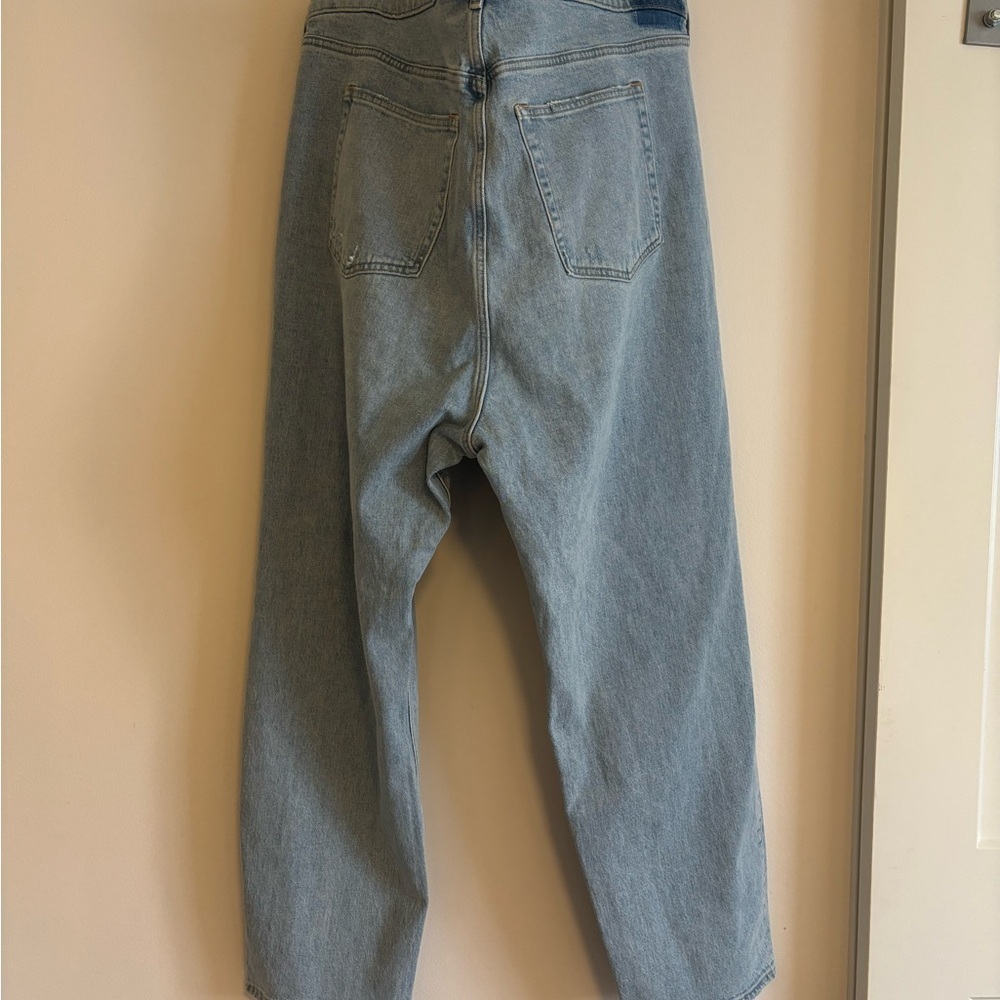 Abercrombie & Fitch The Dad High Rise Jean curve love size 24 nwot - Picture 8 of 8